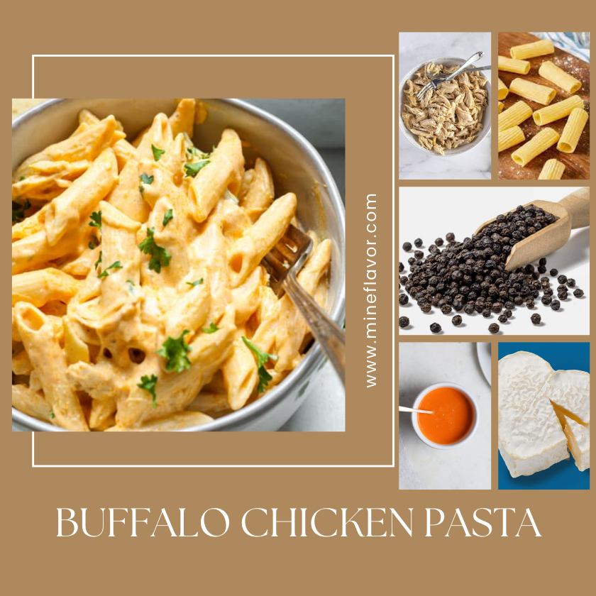 Buffalo chicken pasta